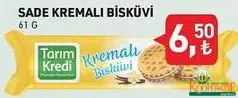 TARIM KREDİ SADE KREMALI BİSKÜVİ 61 G